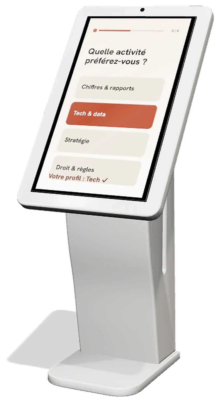 Treeosk kiosk